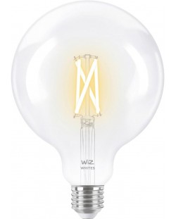 Смарт крушка WiZ - Filament, 7W LED, E27, G125, dimmer