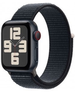 Смарт часовник Apple - Watch SE2 v2 Cellular, 40mm, Midnight Loop
