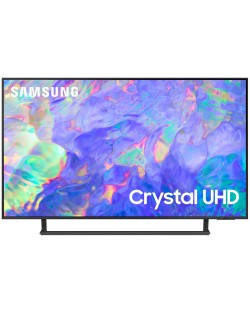 Смарт телевизор Samsung - 50CU8572, 50'', 4K, LED, тъмносив
