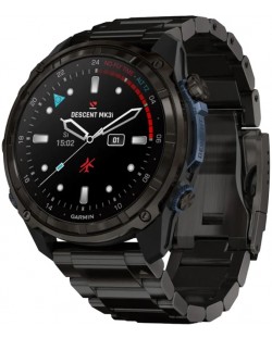 Смарт часовник Garmin - Descent MK3i, 51 mm, 1.4'', Titanium Grey