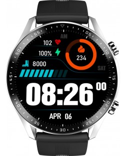 Смарт часовник Blackview - X1 Pro, 47mm, 1.39'', сребрист/черен