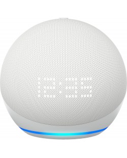 Смарт колонка Amazon - Echo Dot 5, бяла