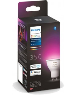 Смарт крушка Philips - Hue, 4.3W, GU10, dimmer