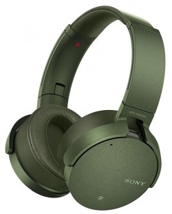 Слушалки Sony MDR-XB950N1 Extra Bass - зелени