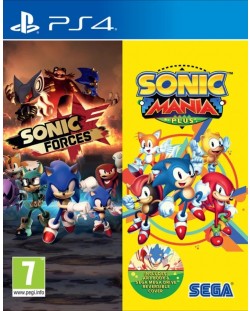 Sonic Mania Plus + Sonic Forces Double Pack (PS4)