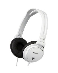 Слушалки Sony MDR-V150 - бели