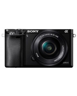 Фотоапарат Sony Exmor APS HD ILCE-6000L, Черен