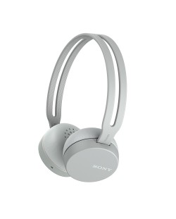 Слушалки Sony WH-CH400, Bluetooth - сиви