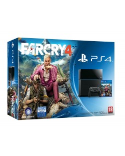Sony PlayStation 4 & Far Cry 4 Bundle + The Last of Us: Remastered
