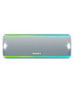 Мини колонка Sony SRS-XB31 - бяла