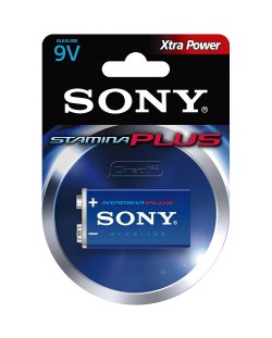 Батерия Sony 6AM6-B1D алкална 9V, 1 брой