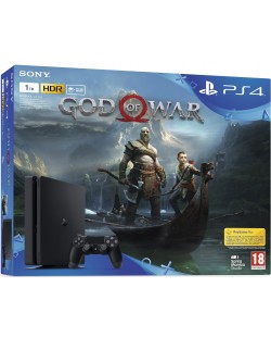 Sony PlayStation 4 Slim 1TB + God of War