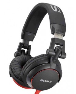 Слушалки Sony MDR-V55 - червени
