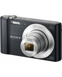 Фотоапарат Sony Cyber Shot DSC-W810 black + Transcend 8GB micro SDHC UHS-I Premium (with adapter, Class 10)