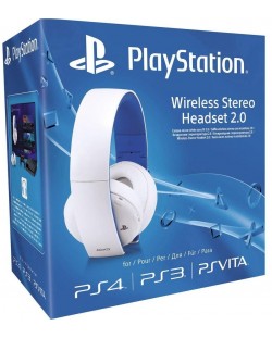 Sony Wireless Stereo Headset 2.0 - White