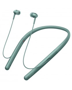 Слушалки с микрофон Sony WI-H700 - зелени