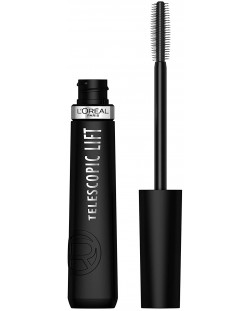 L'Oreal Спирала за дълги мигли Telescopic Lift, Black, 9.9 ml