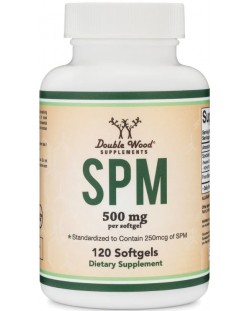 SPM, 500 mg, 120 капсули, Double Wood