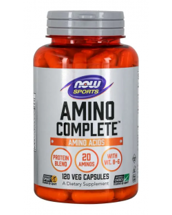 Sports Amino Complete, 120 капсули, Now