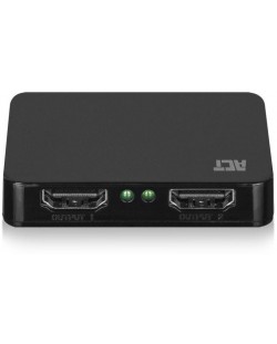 Сплитер ACT - Ewent EW3720, HDMI/2xHDMI, черен