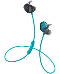 Спортни безжични слушалки Bose - SoundSport, сини