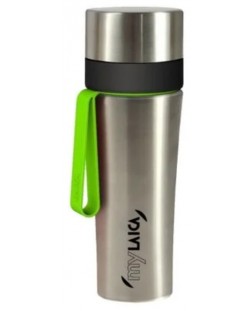 Спортна бутилка Laica - Inox, 0.550 l, зелена