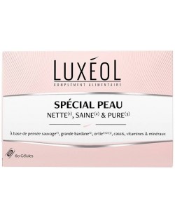 Spécial Peau Nette, Saine & Pure За сияйна и свежа кожа, 60 капсули, Luxéol