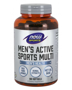 Sports Men's Active Sports Multi, 180 капсули, Now