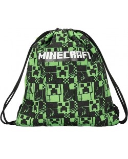 Спортна торба Panini Minecraft - Green