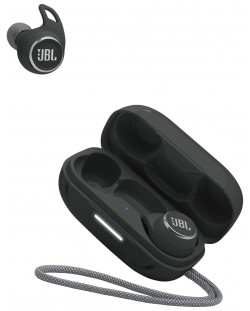 Спортни слушалки JBL - Reflect Aero, TWS, ANC, черни