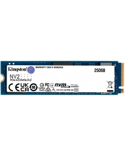 SSD памет Kingston - NV2, 250GB, M.2, PCIe