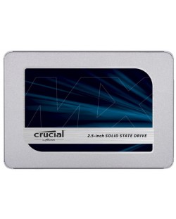 SSD памет Crucial - MX500, 250GB, 2.5'', SATA III