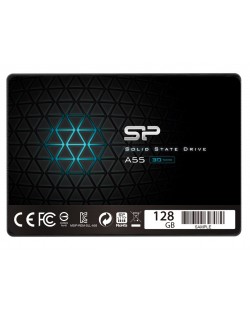 SSD памет Silicon Power - Ace A55, 128GB, 2.5'', SATA III