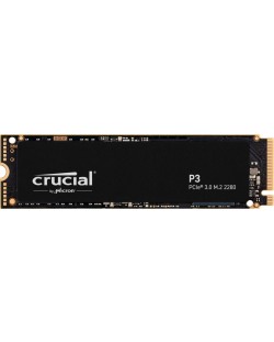 SSD памет Crucial - P3, 1TB, M.2, PCIe