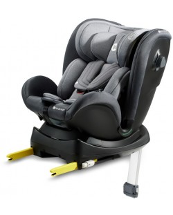 Столче за кола KinderKraft - XRIDER i-Size, 40-125 cm, Grey