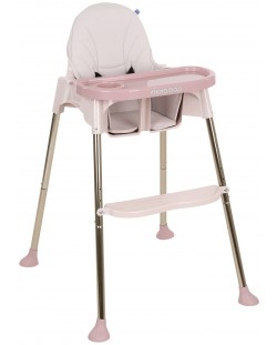 Столче за хранене KikkaBoo - Sky-High, Pink