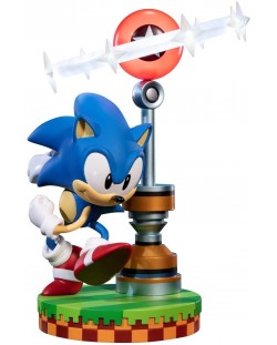 Статуетка First 4 Figures Games: Sonic The Hedgehog - Sonic (Collector's Edition), 27 cm