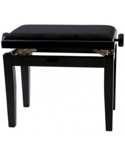 Столче за пиано Gewa - Black Gloss 130010, черно