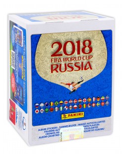 Стикери Panini FIFA World Cup Russia 2018 - кутия с 50 пакета - 250 бр. стикери