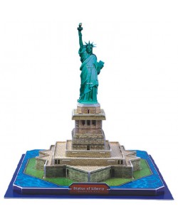 3D Пъзел Cubic Fun от 30 части - Statue of Liberty (U.S.A)