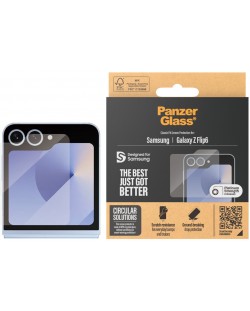 Стъклен протектор PanzerGlass - Classic Fit, Galaxy Z Flip 6 5G