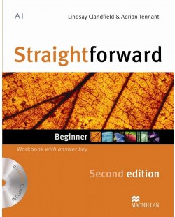 Straightforward 2nd Edition Beginner Level: Workbook with Key / Английски език: Работна тетрадка с отговори