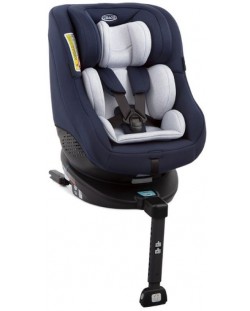 Столче за кола Graco - Turn2Me, 0-18 kg, c IsoFix, Navy