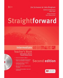 Straightforward 2nd Edition Intermediate Level: Teacher's book / Английски език: Книга за учителя