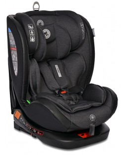 Столче за кола Lorelli - Ares, i-Size, IsoFix, 40-150 cm, Black Jasper