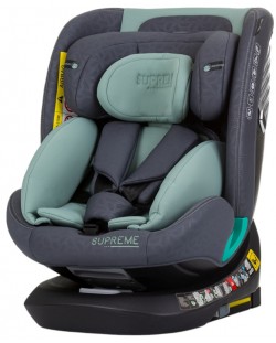 Столче за кола Chipolino - Supreme, 360°, IsoFix, i-Size, 40-150 cm, зелено