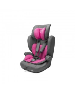 Столче за кола KinderKraft Go - Розово, 9-36 kg