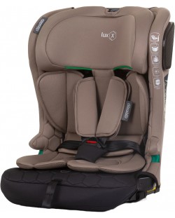 Столче за кола Chipolino - LuxX, IsoFix, i-Size, 76-150 cm, макадамия