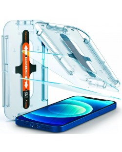 Стъклени протектори Spigen - tR EZ Fit, iPhone 12/12Pro, 2 броя