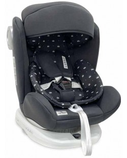 Столче за кола Lorelli - Lusso SPS Isofix, 0-36 kg., черен